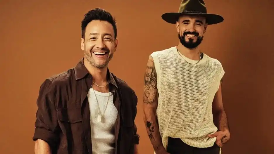 Abel Pintos y Luciano Pereyra