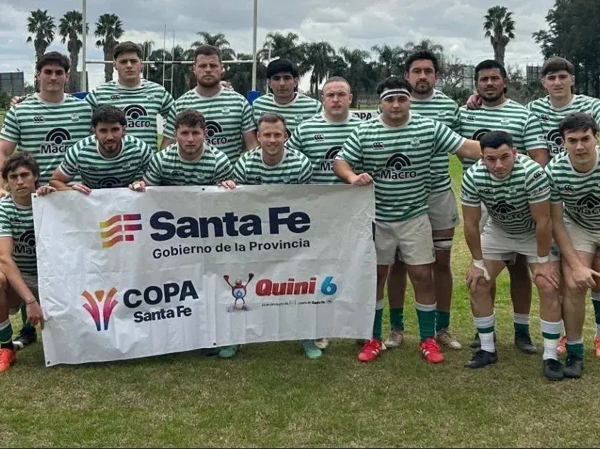 El Verde perdió 43 a 27 en sus visita a Santa Fe RC por la Copa provincial. Foto: Copa Santa Fe