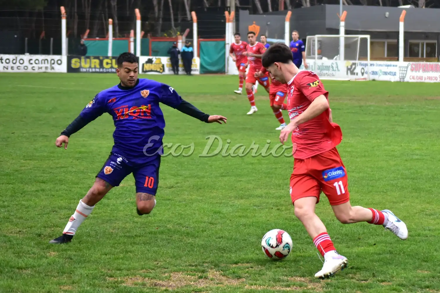 Villa Díaz Vélez igualó 2-2 con Mataderos en la jornada del sábado