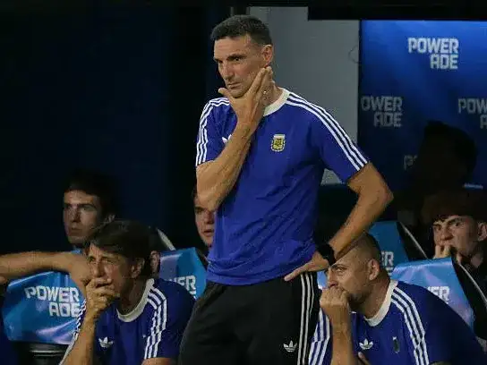 Lionel Scaloni, DT de Argentina.