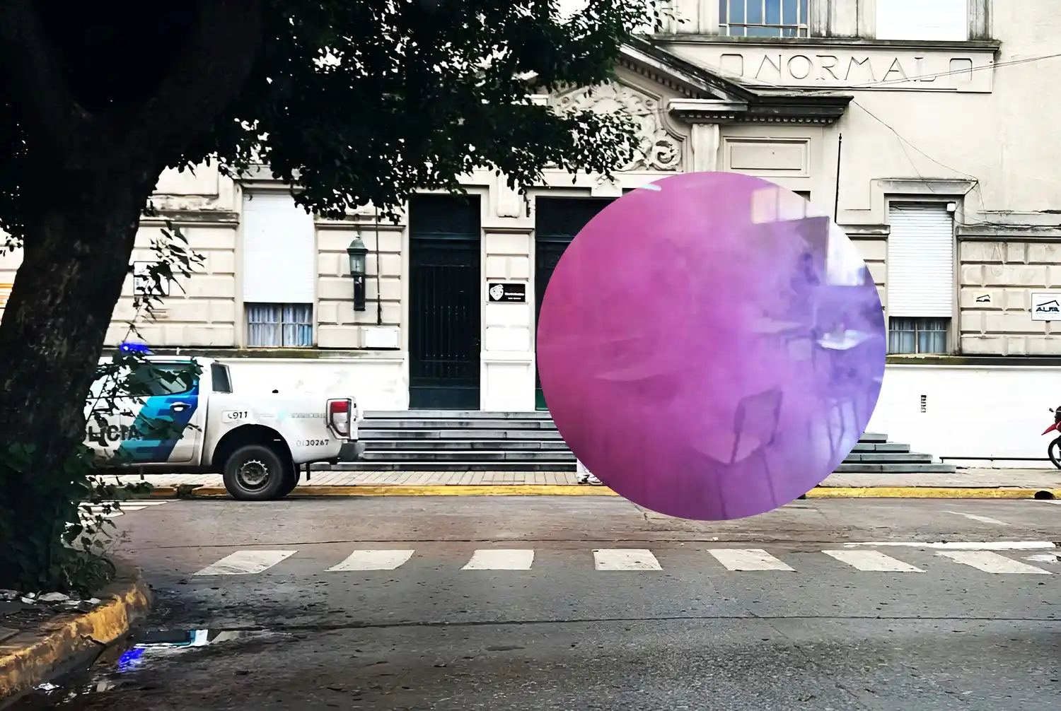 El uso de bengalas en salones provocó la decisión por parte de los directivos.