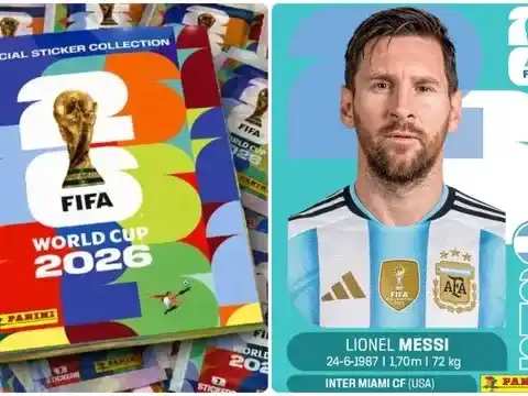 El precio “blue” de la figurita de llega a $50.000. Foto: Panini