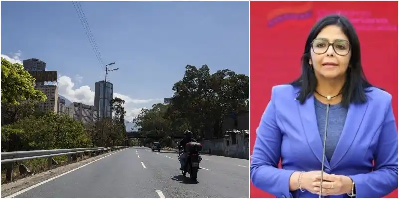 Caracas y Miranda pasarían a cuarentena radical, según Delcy Rodríguez