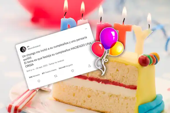 Un "chongo" la invitó a su cumpleaños y quedó impactada con los detalles: "Voy a hacer una mini orgía"