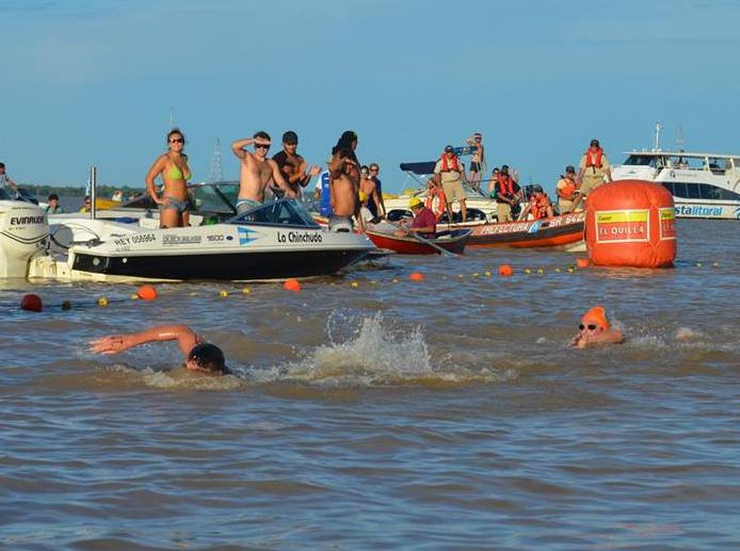 Se corre hoy la 12° edición de la maratón acuática Villa Urquiza-Paraná