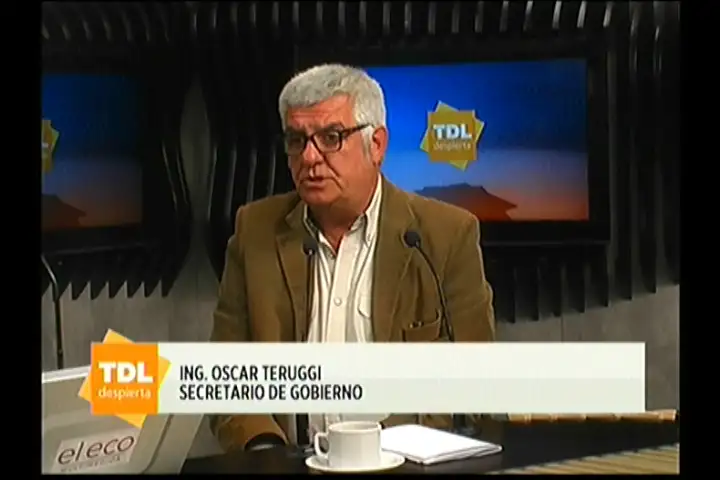 Oscar Teruggi en el desayuno de Tandil Despierta
