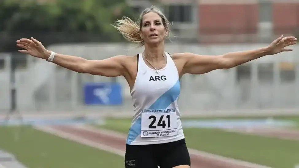 Silvana Quinteiro se quedó con el oro en los 800 metros llanos