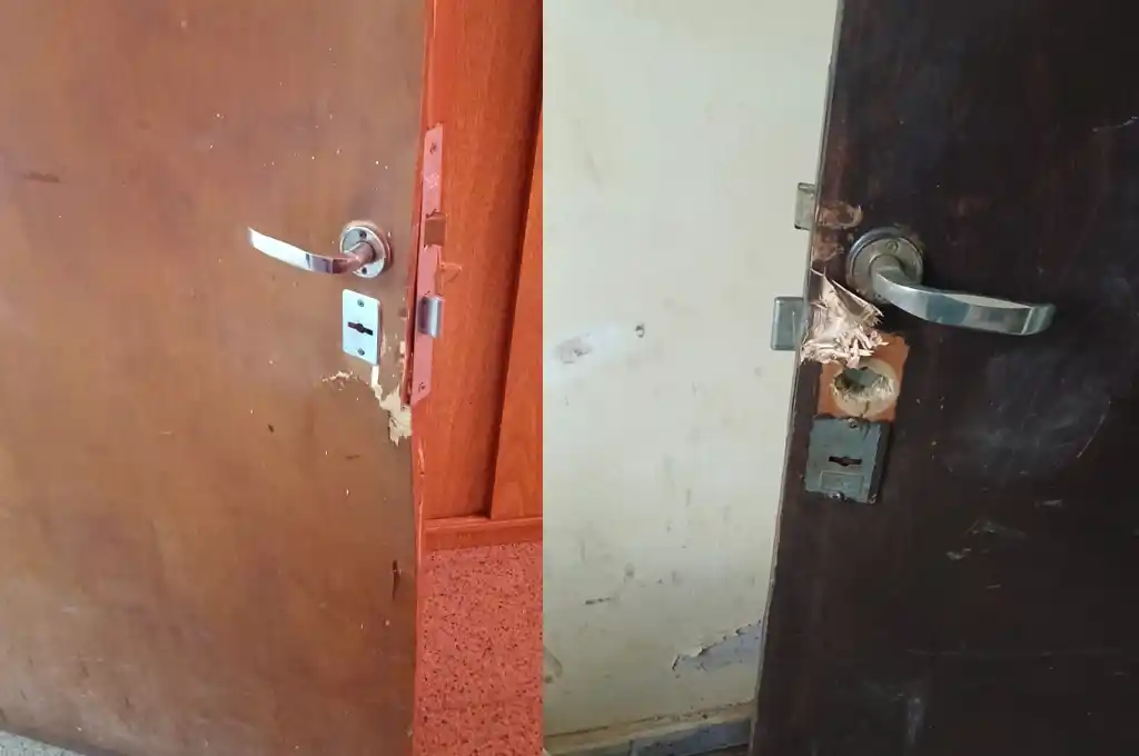 Robaron todo lo que encontraron en la vecinal del 2 de Abril: tuvieron que suspender la fiesta barrial