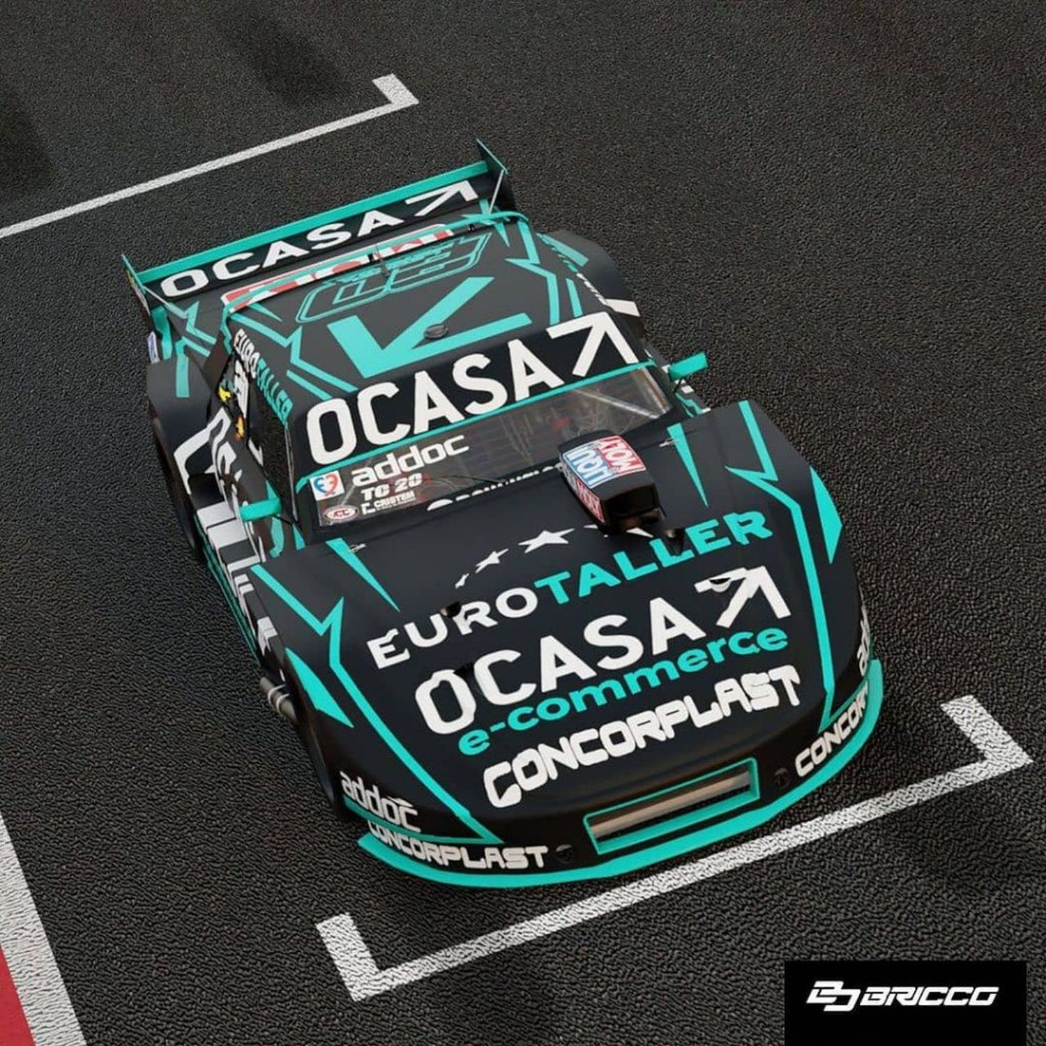 El diseño del Torino que conduce Pernía