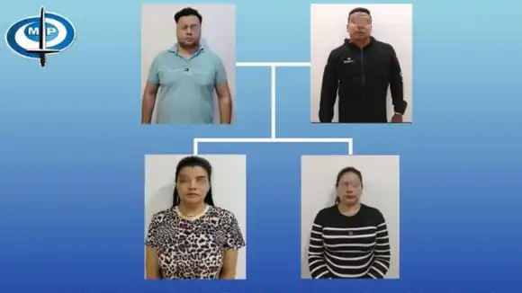 DEDICADOS A LA EXTORSIÓN: caen tres exfiscales  y un PNB en Sucre