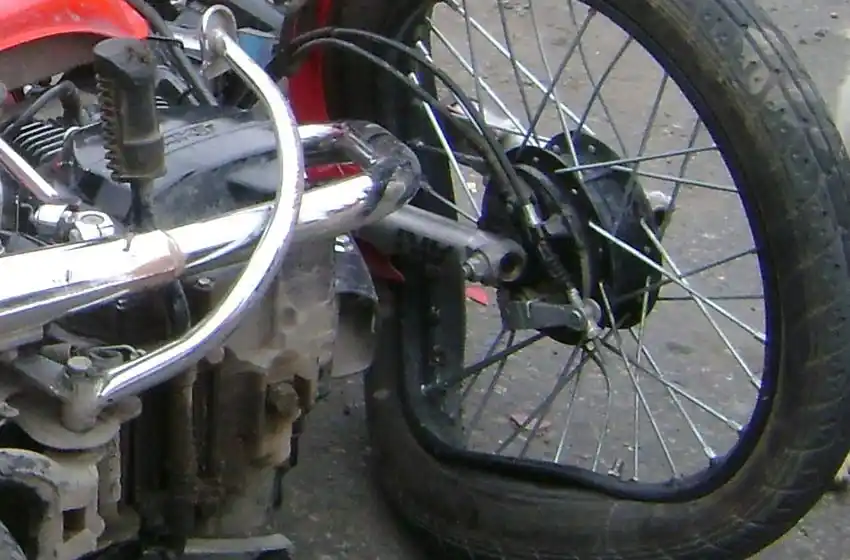 Se registraron dos siniestros viales con motociclistas heridos