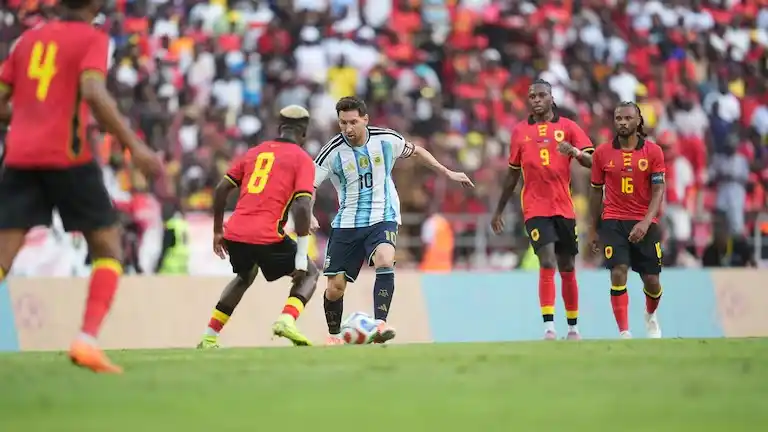 Con un gol de Messi, la Selección Argentina cerró el año con un triunfo ante Angola