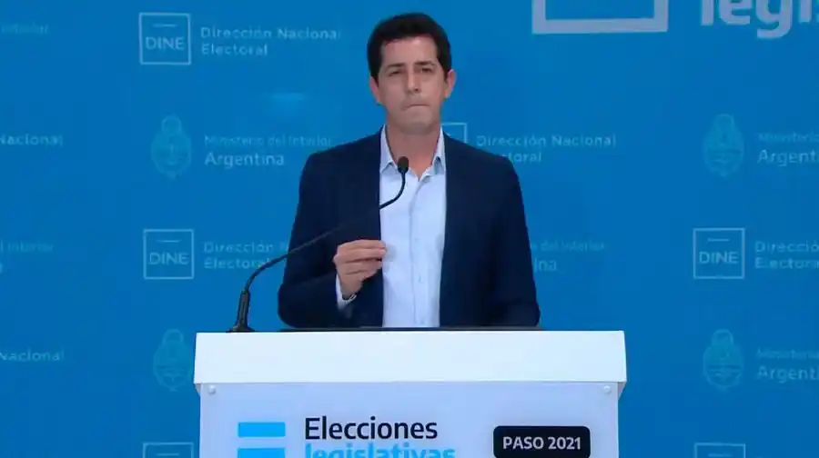 "Wado" De Pedro anticipó que podría haber resultados oficiales a las 9 de la noche