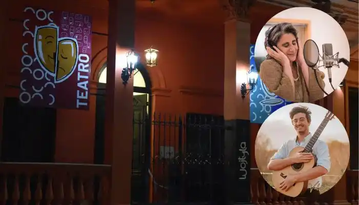 Teatro Café Wojtyla: vuelven la cantante Guillermina Beccar y el guitarrista Valentín Cosso