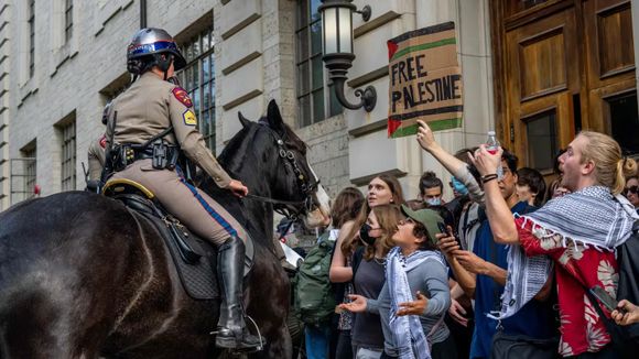 Máxima tensión en las universidades de EEUU: detuvieron a cientos de estudiantes