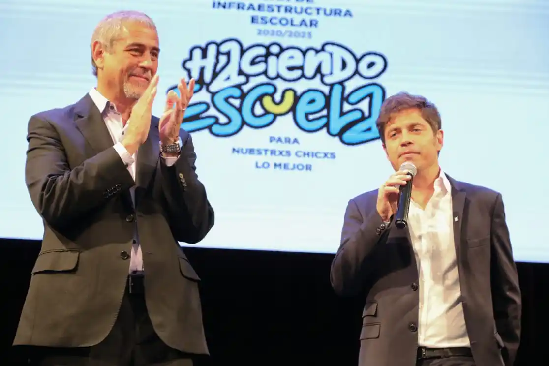 Kicillof en Avellaneda: “La educación pública es un pilar fundamental para el desarrollo”