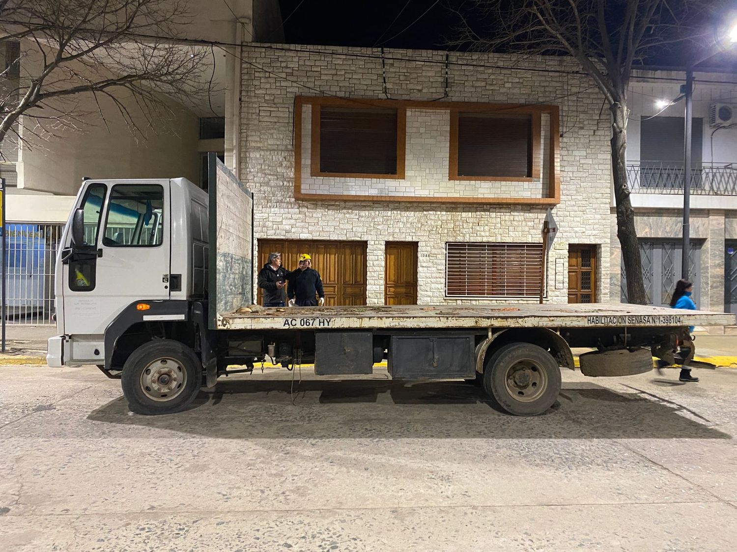 Camión accidente