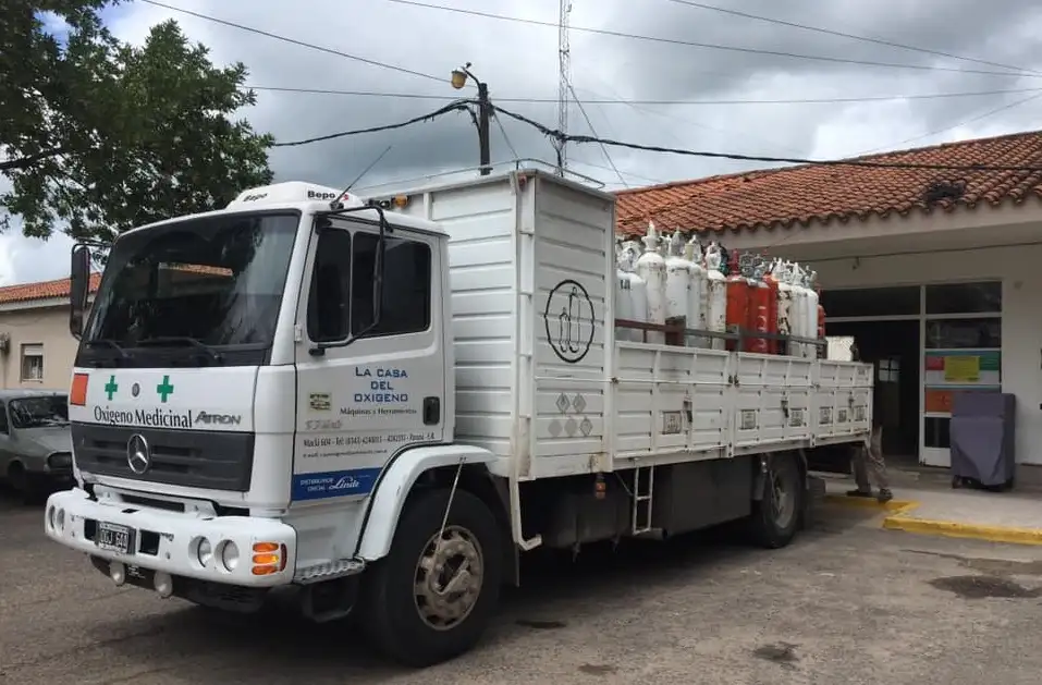El San Blas ocupó 877 tubos de oxígeno en los últimos tres meses