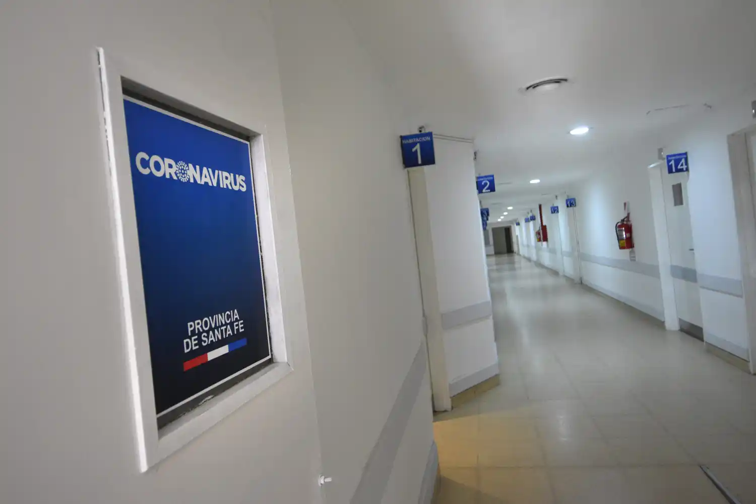 En Santa Fe la ocupación de camas es del 87 %