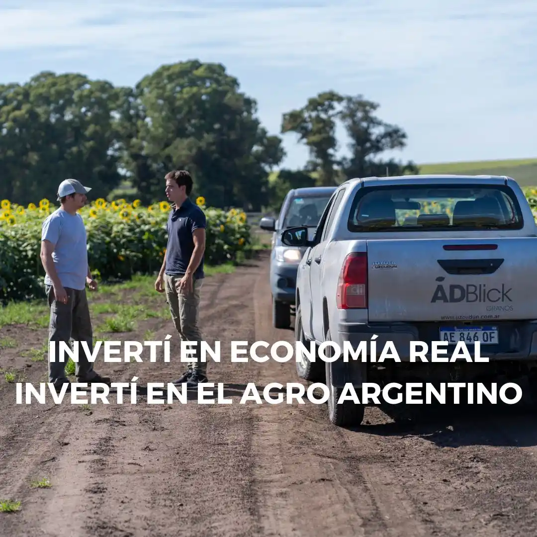 ADBlick Granos es una excelente oportunidad para invertir en un negocio productivo y rentable como la agricultura