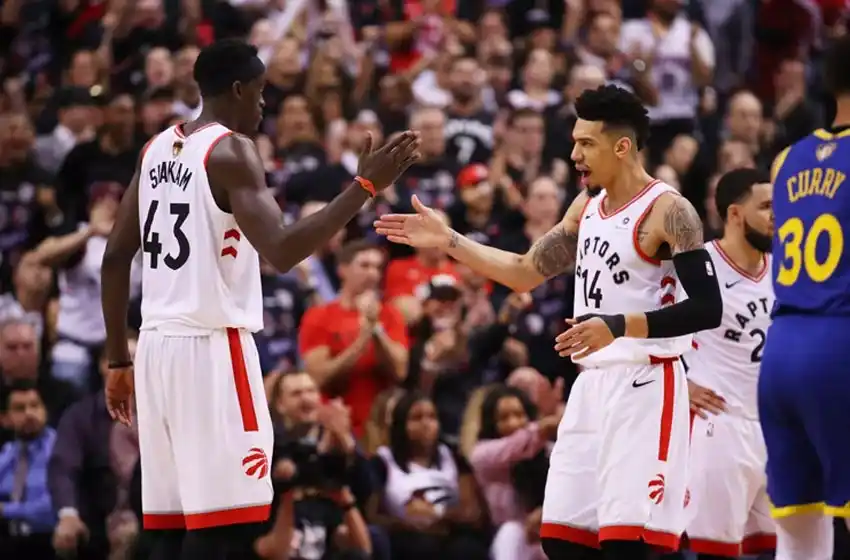 Los Toronto Raptors ganaron el primer partido de las finales de la NBA