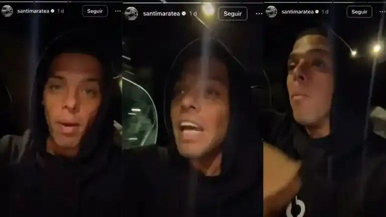 Piden la inhabilitación de la licencia de Santiago Maratea por grabarse manejando