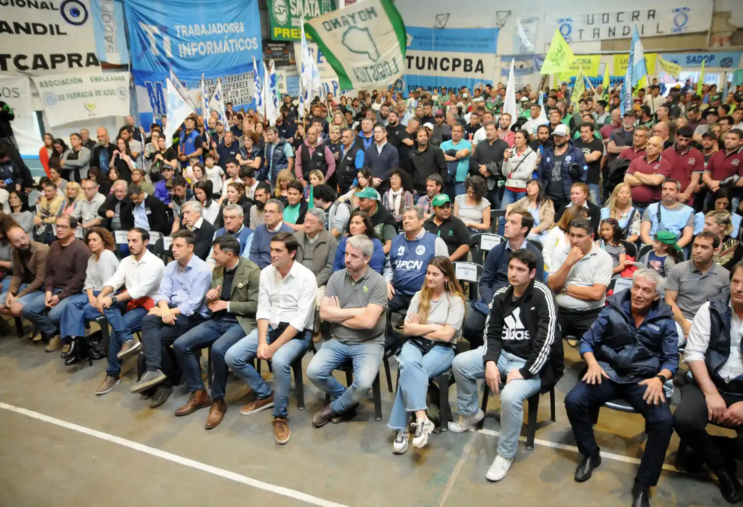Con amplia participación, la CGT Tandil celebró su plenario y presentó a las nuevas autoridades
