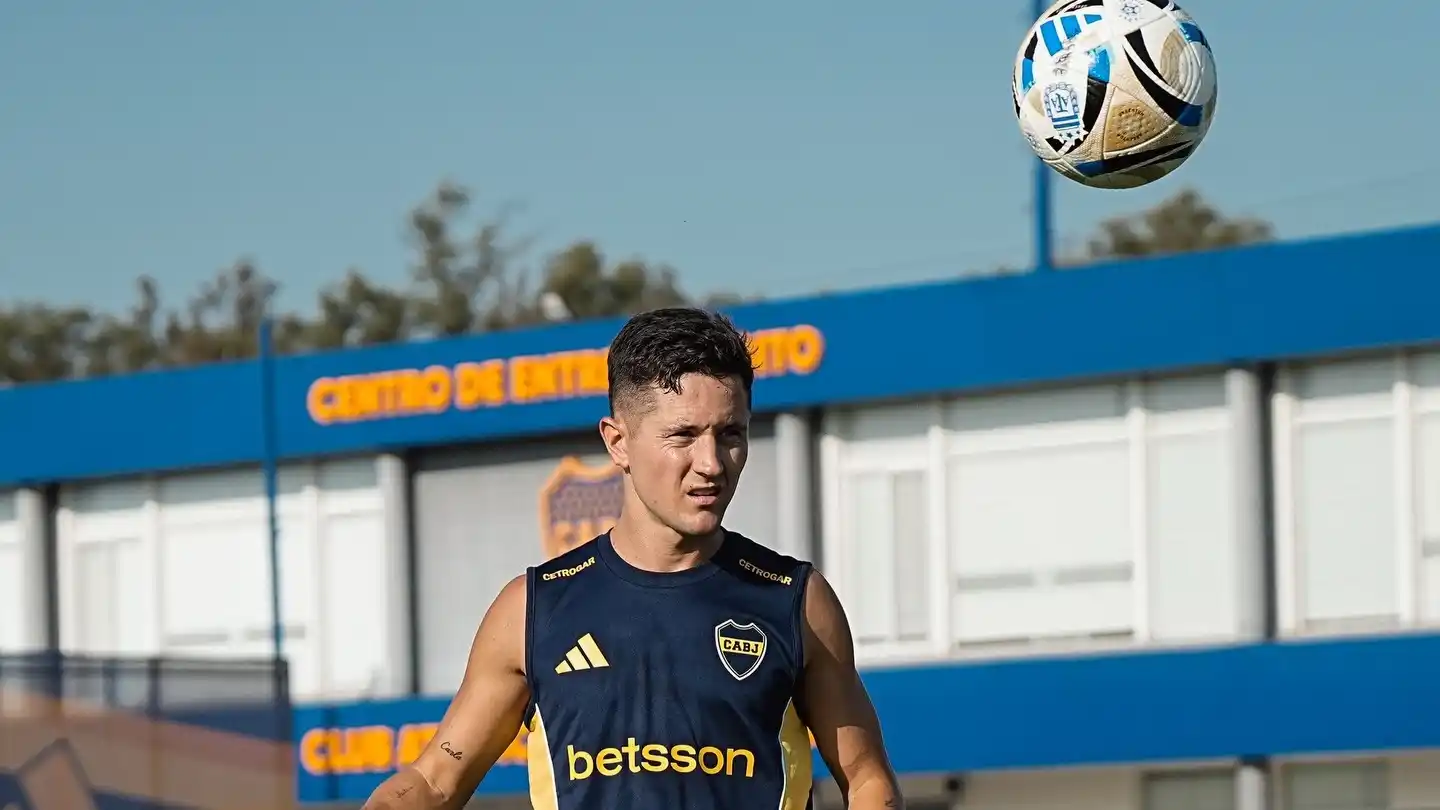 Ander Herrera, mediocampista de Boca.