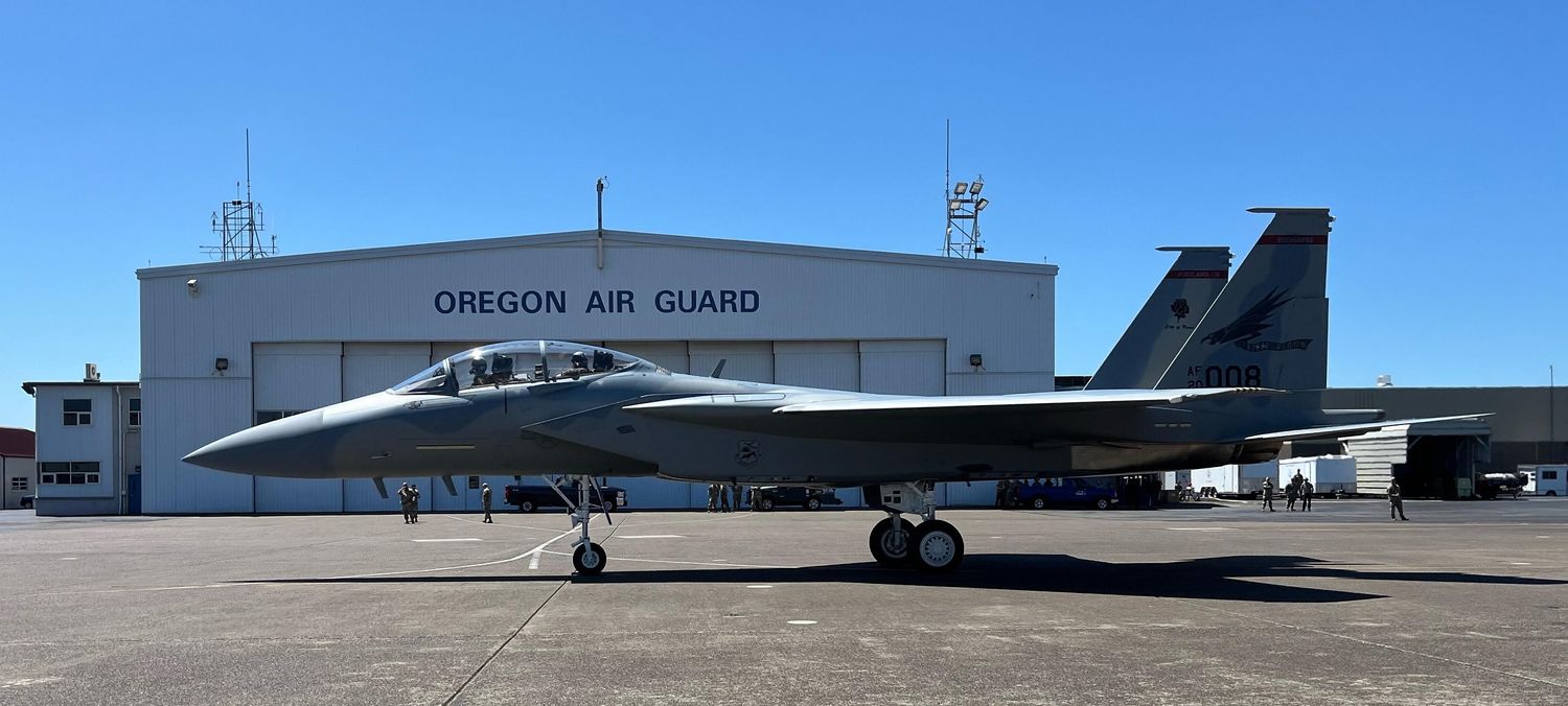 Boeing delivers the first operational F-15EX “Eagle II” to the U.S. Air Force.