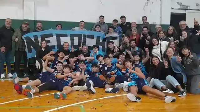 Necochea se consagró campeón del Zonal U15