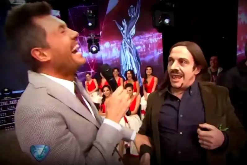 VIDEO: Campi se lució con la imitación del "gigoló" Bazterrica