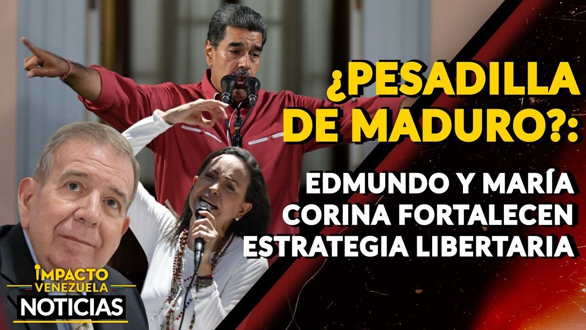 ¿PESADILLA DE MADURO? Edmundo y María Corina fortalecen estrategia libertaria – VIDEO
