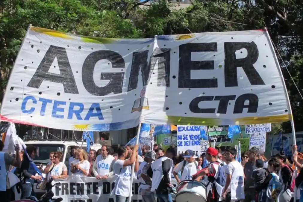 Agmer se declaró en estado de alerta en defensa de la Ley de Jubilaciones