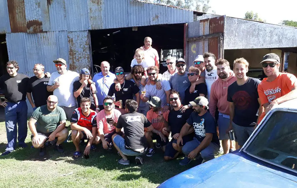 Reunidos para disfrutar del TC Campo