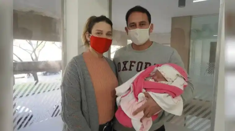  "Sentí un corazón que latía y a los 10 minutos ya tenía a la bebé en brazos"