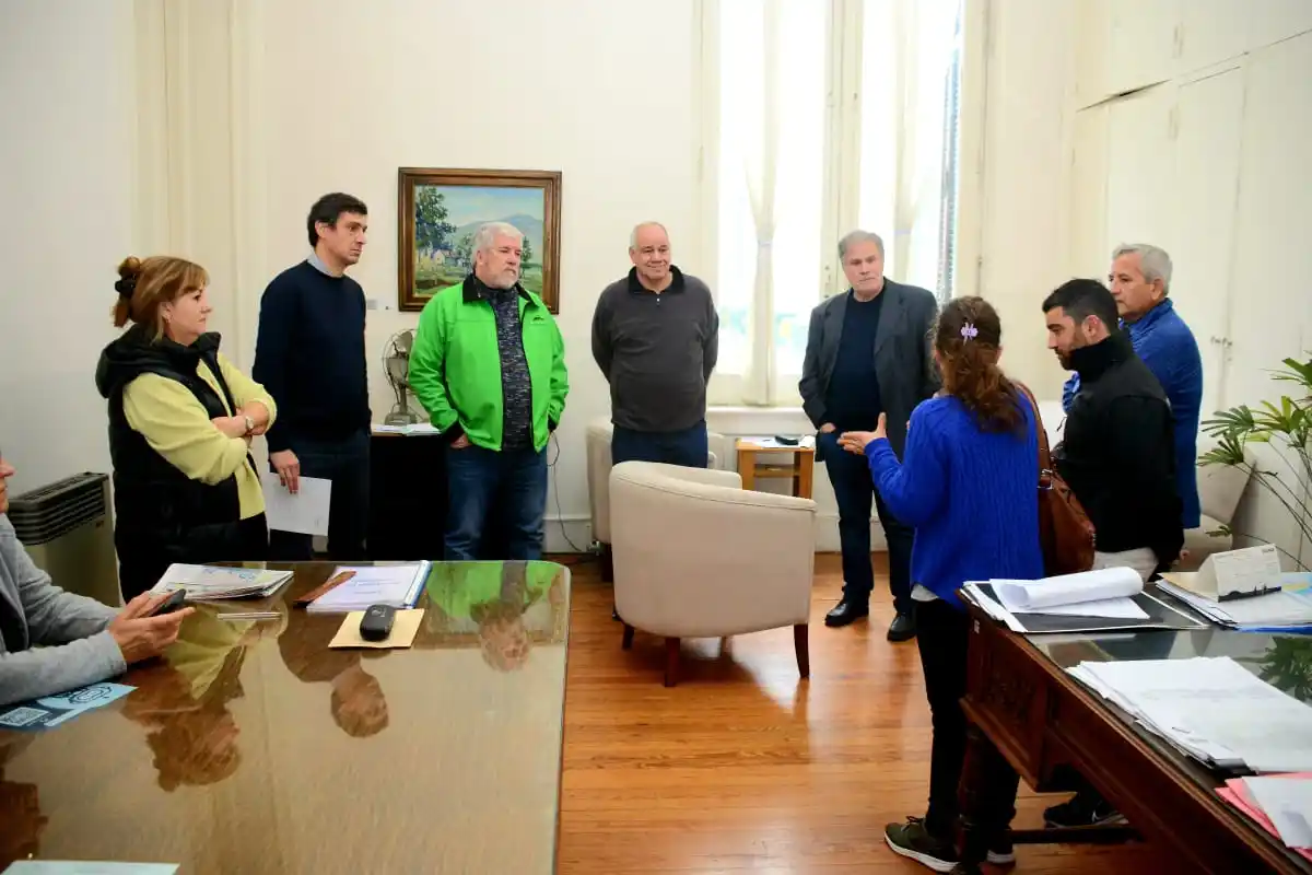 Los vecinos de Villa Aguirre respondieron a la convocatoria del Ejecutivo para discutir el tema.