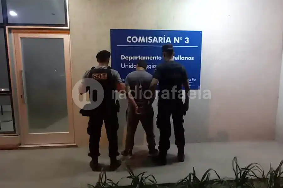 Su ex pareja la amenazó con un arma blanca: terminó detenido