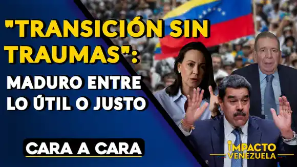 «TRANSICIÓN SIN TRAUMAS»: Maduro entre lo útil o justo – VIDEO