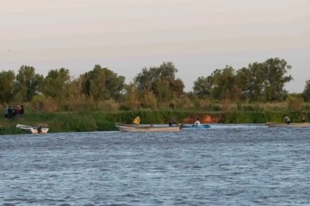 Joven ahogado en el río Coronda