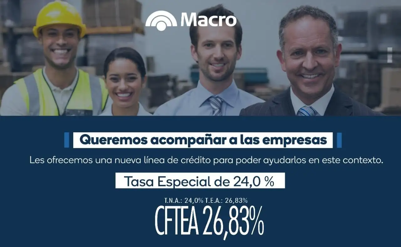 Banco Macro líder en créditos para pymes y transformación digital
