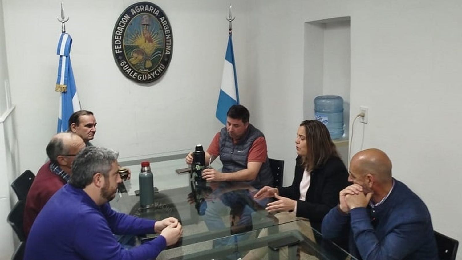 Elvio Guía y Andrea Sarnari realizaron una recorrida gremial por filiales de la provincia