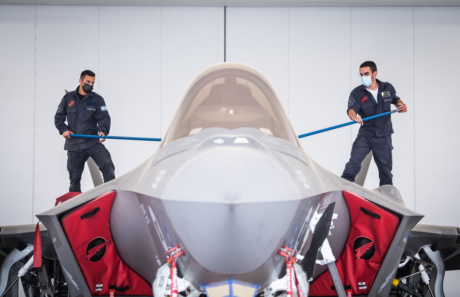 La sensible piel de un F-35