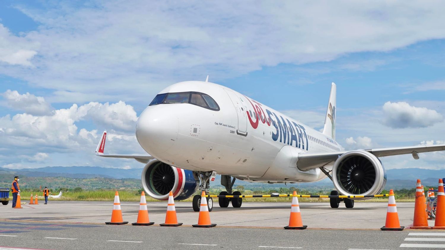 JetSMART Peru added a third A320neo and inaugurated its flights to Talará