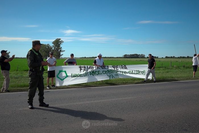 domingo posetto reclamo atilra veronica lehmann polemica reclamo corte de ruta empresa leche lácteo - 6