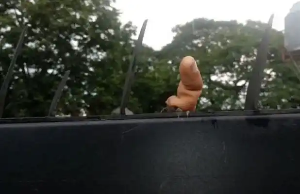 Robó una garrafa y al escapar perdió un dedo en la reja