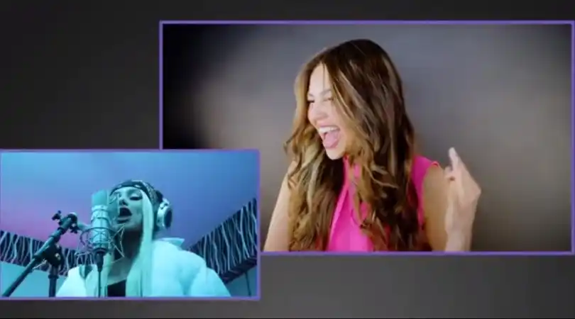 Thalía analizó a Nicki Nicole y a la Bizarrap session de Snow Tha Product