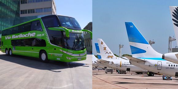 Avión + Colectivo: Vía Bariloche lanza conexiones en el aeropuerto de Córdoba