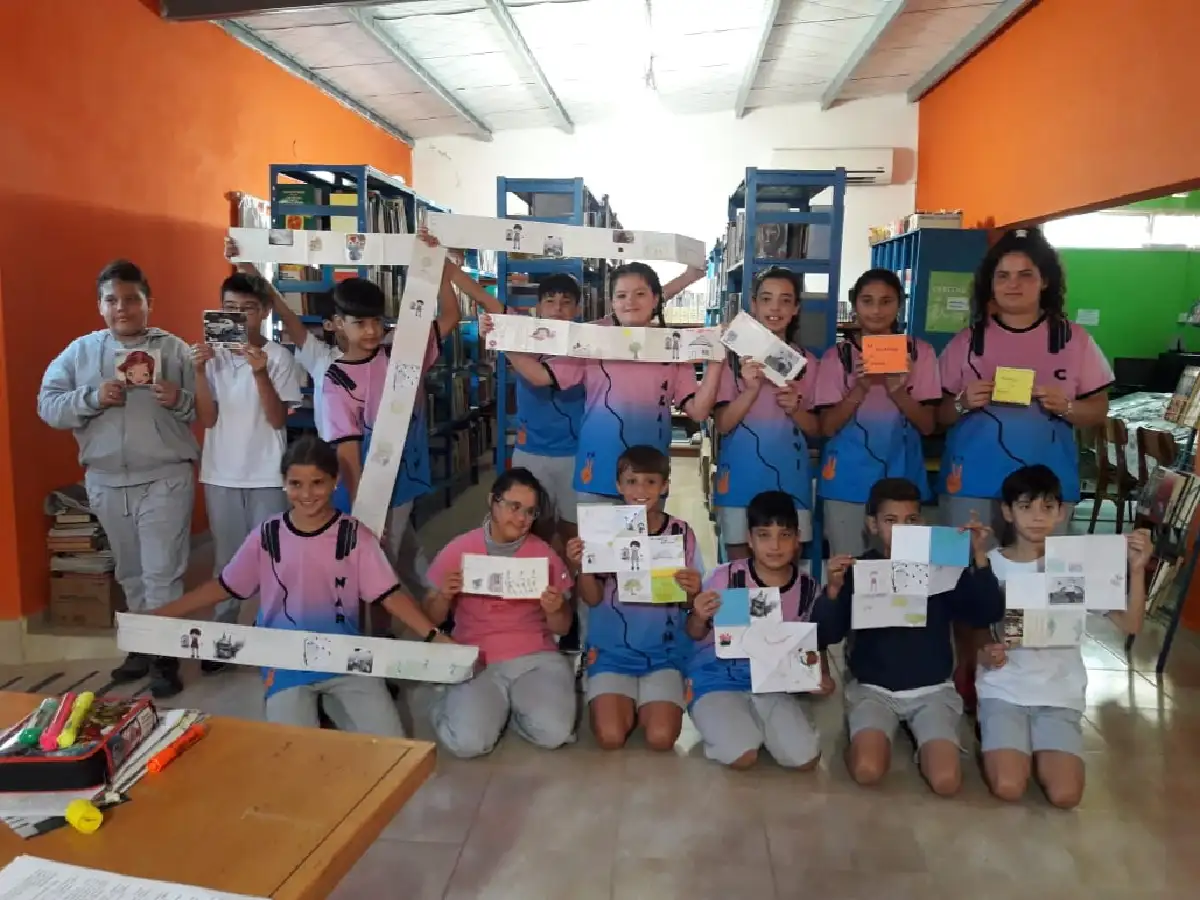 Con fanzines hechos por niños, la biblioteca “Mariano Moreno” irá al Congreso de la Lengua 