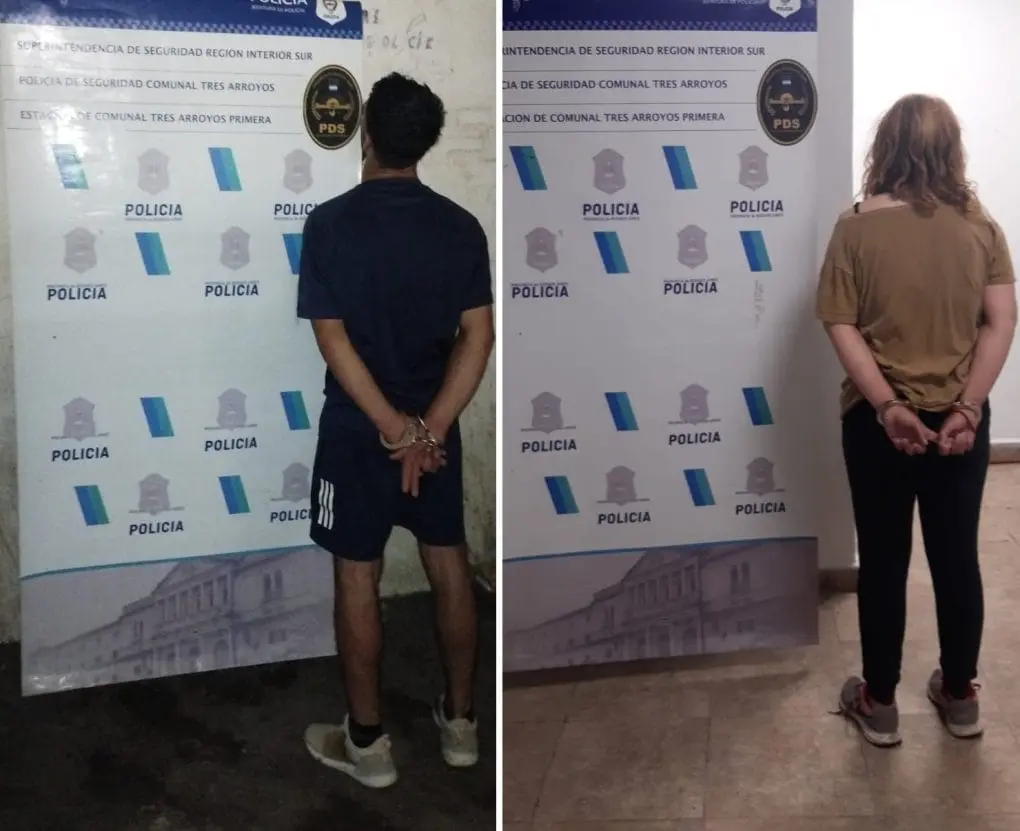 Un hombre y una mujer apresados tras amenazas y lesiones con arma blanca