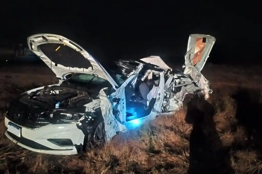 Ruta 33: en fatal accidente pierde la vida un joven venadense